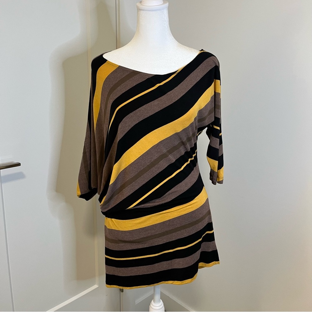 REVOLUTION Asymmetrical Multi-Coloured Shirt - FREE SHIPPING on Bundles $85+